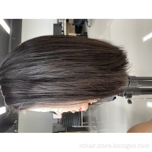 Good Selling Wholesale Vendor Short Natural Lace 100% Wig Human Hair Straight Lace Front Bob